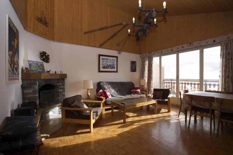 Posezení v ubytování Crans Montana Cervin 35