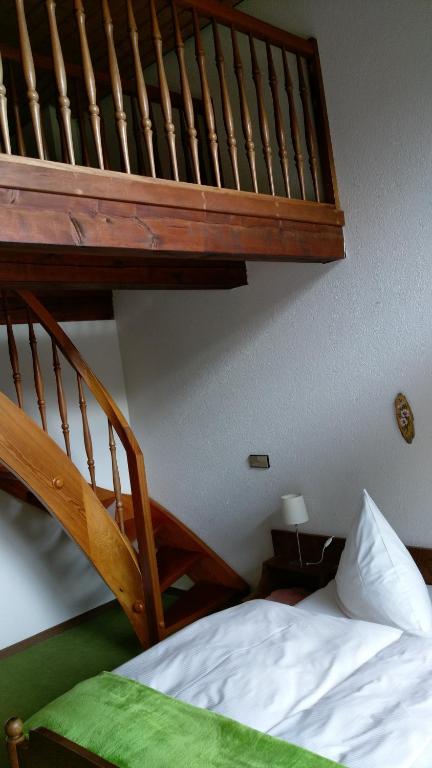 Postel nebo postele na pokoji v ubytování Hotel-Restaurant Jägerhof