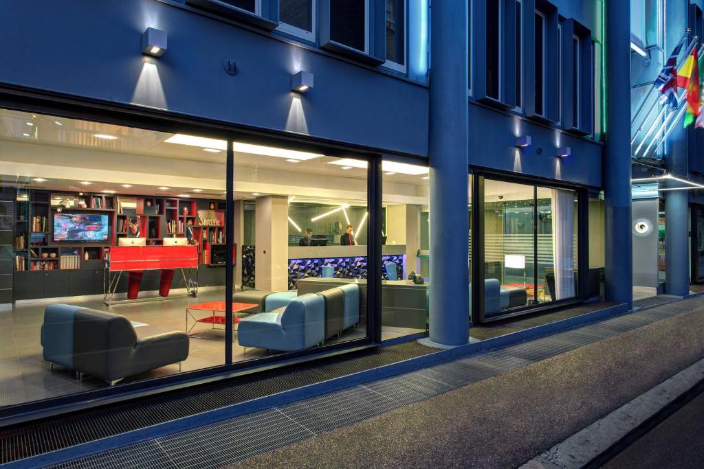 Posezení v ubytování iQ Hotel Roma