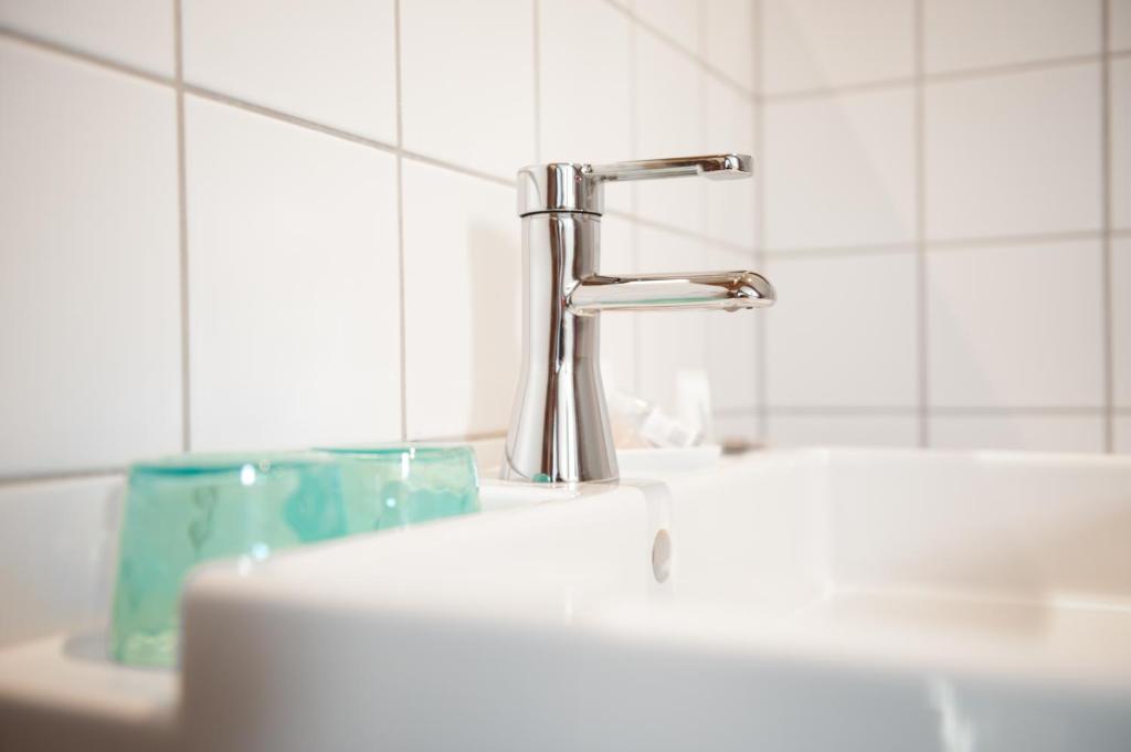 Koupelna v ubytování Hotel Au Nom De Dieu