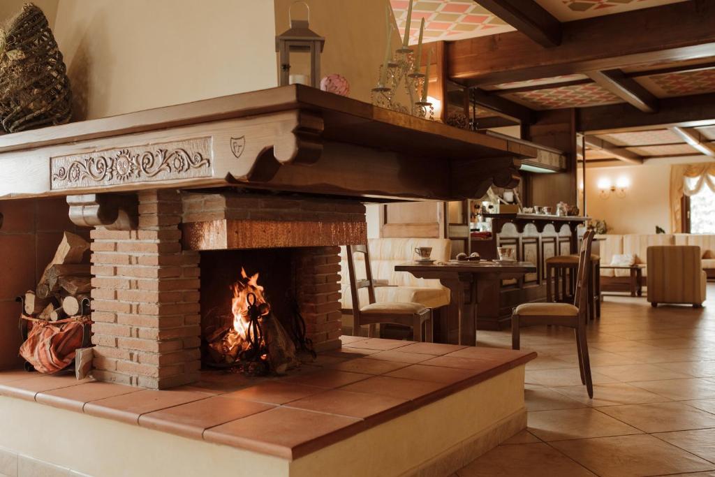 Posezení v ubytování Hotel LuSi
