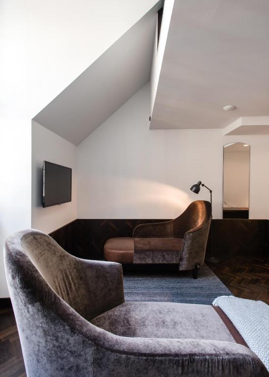 Posezení v ubytování Miss Clara by Nobis, Stockholm, a Member of Design Hotels™