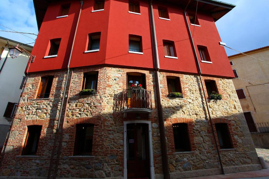 Budova, kde se bed and breakfast nachází