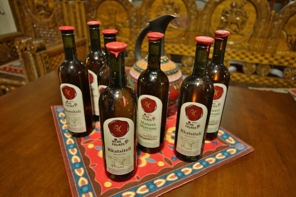 Nápoje v ubytování Hotel Wine Palace