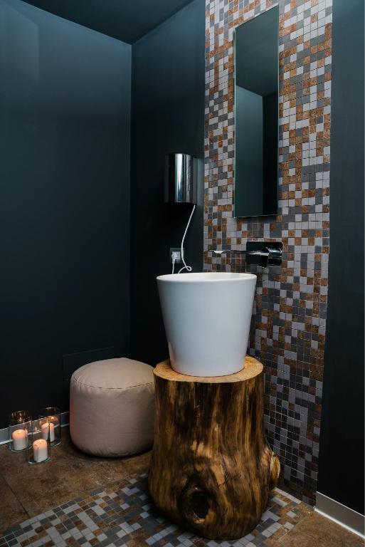 Koupelna v ubytování Dimora Caiammari Luxury Hotel & Spa