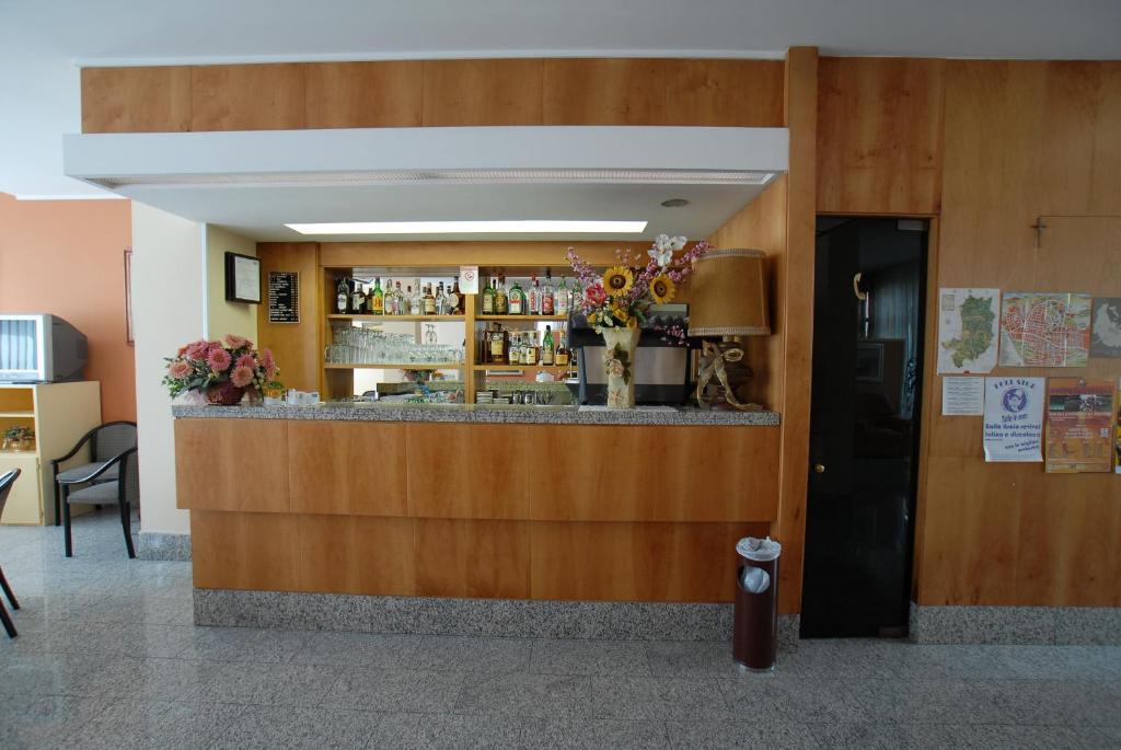 Lounge nebo bar v ubytování Hotel La Querceta
