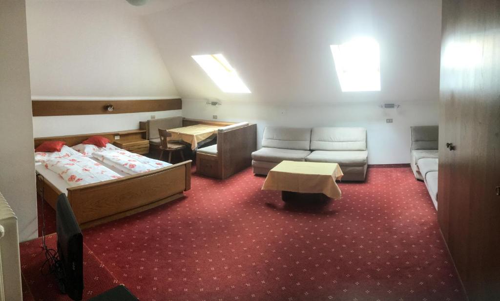 Postel nebo postele na pokoji v ubytování Residence Terentis