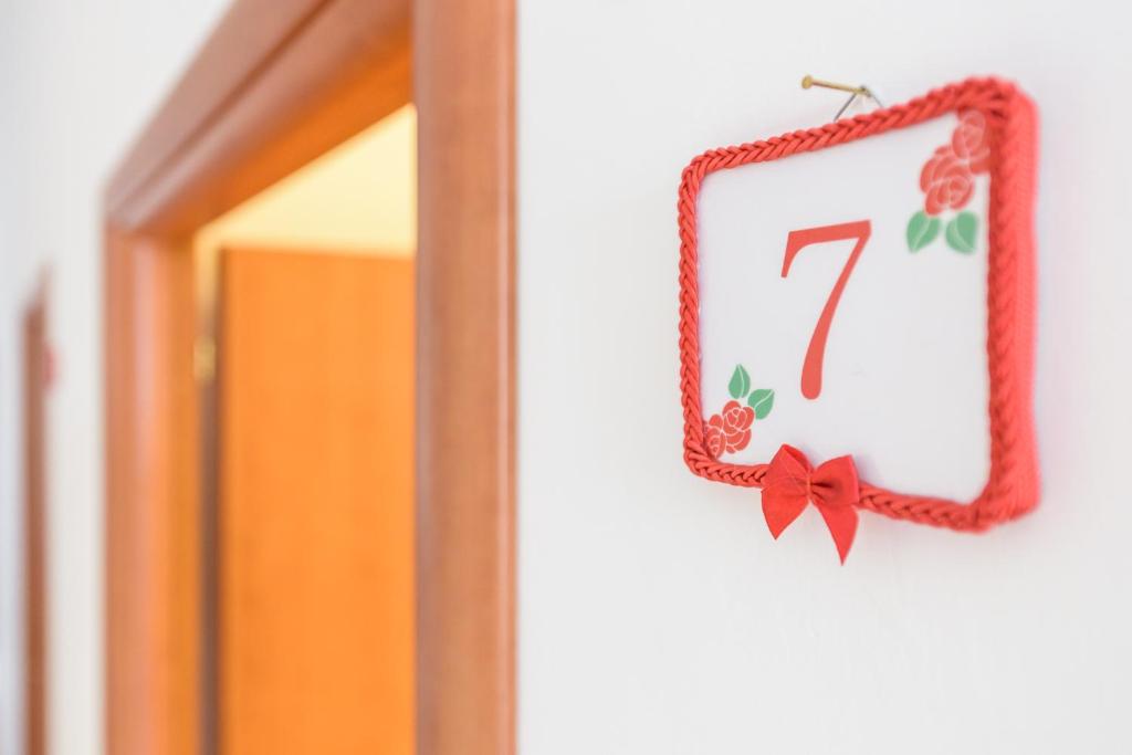 Certifikát, hodnocení, plakát nebo jiný dokument vystavený v ubytování B&B Rose Villa