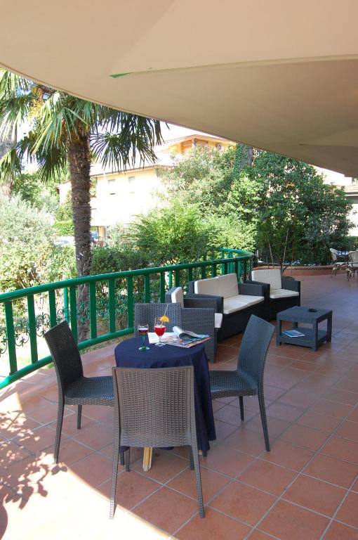 Balkón nebo terasa v ubytování Hotel La Querceta
