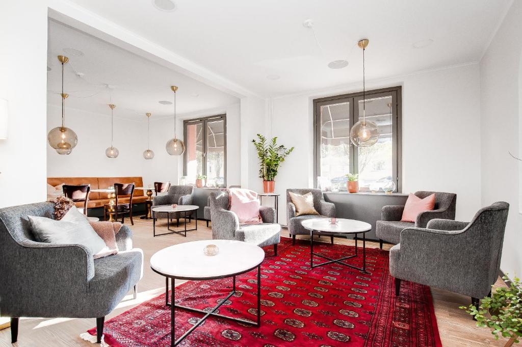 Posezení v ubytování Home Hotel Kung Oscar