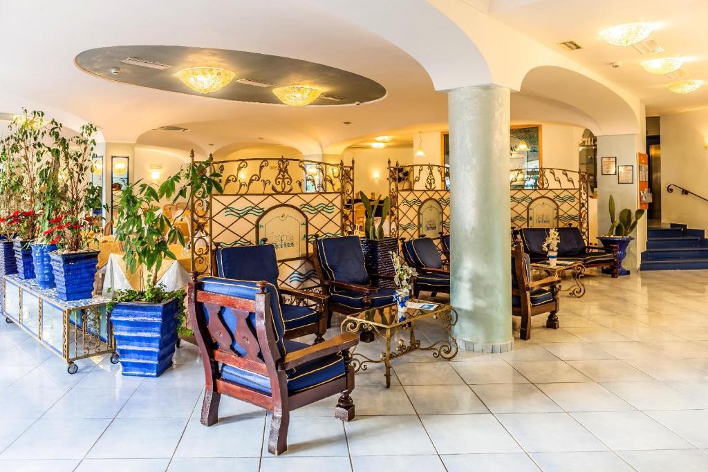 Posezení v ubytování Aragona Palace Hotel & Spa