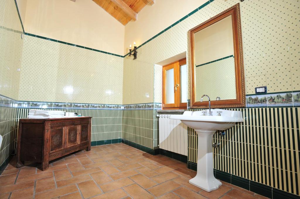 Koupelna v ubytování Poggio dei cavalieri