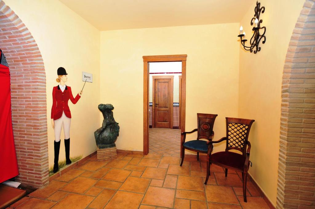 Posezení v ubytování Poggio dei cavalieri