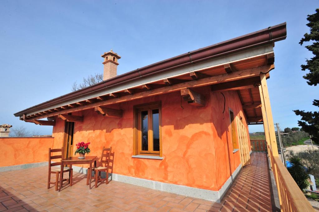 Budova, kde se bed and breakfast nachází