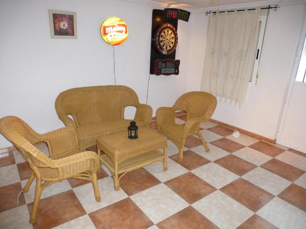 Posezení v ubytování Casa Limas