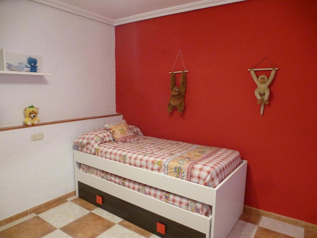 Postel nebo postele na pokoji v ubytování Casa Limas