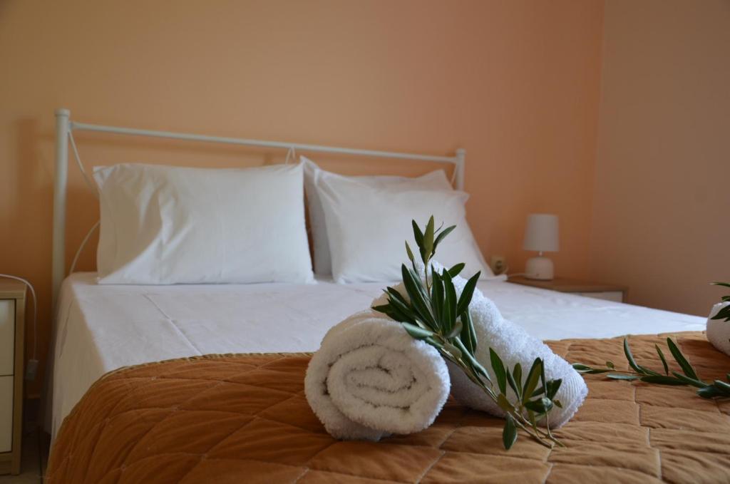 Postel nebo postele na pokoji v ubytování Villa Clementine