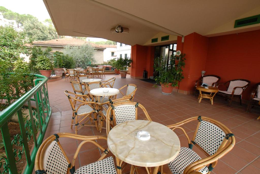 Balkón nebo terasa v ubytování Hotel La Querceta