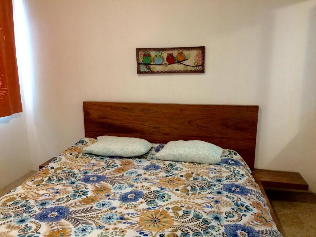 Postel nebo postele na pokoji v ubytování Villas la Paz