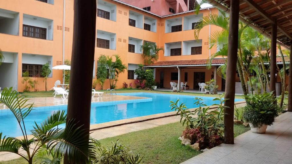 Bazén v ubytování Quiriri Park Hotel nebo v jeho okolí