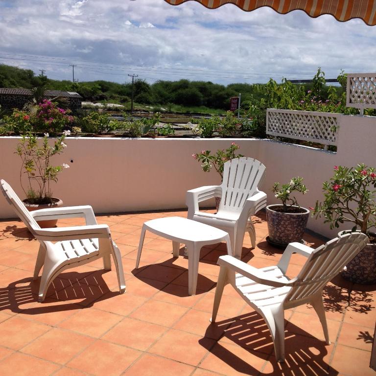 Balkón nebo terasa v ubytování Tamarin Seaside Apartment