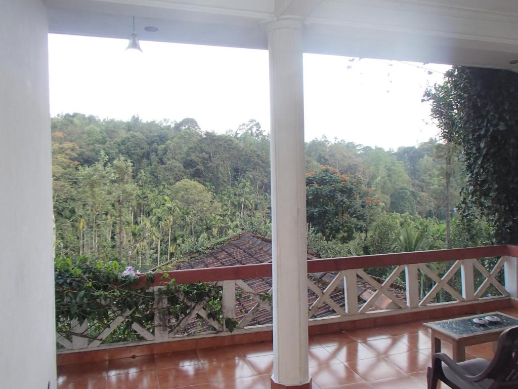 Balkón nebo terasa v ubytování Coorg 4 C's Little Paradise