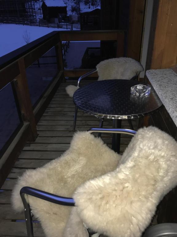 Posezení v ubytování Haus Galileo