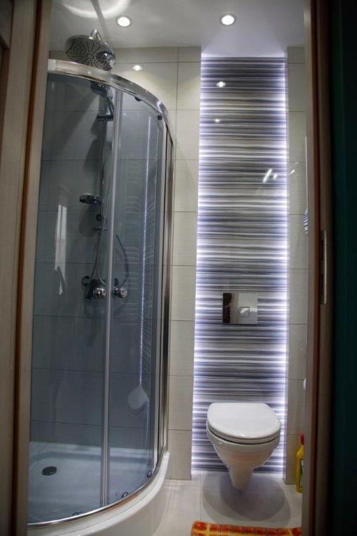 Kúpeľňa v ubytovaní Apartament u Janka