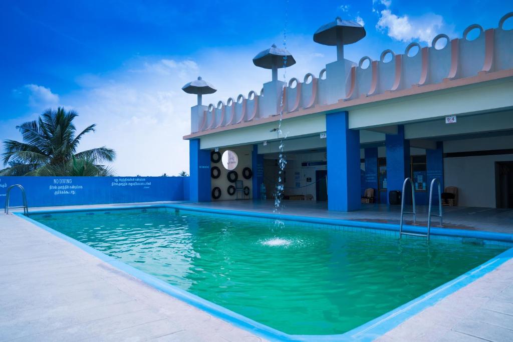 Bazén v ubytování Hotel Chanma International nebo v jeho okolí