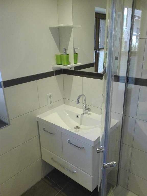 Kúpeľňa v ubytovaní Ferienwohnung Holzer