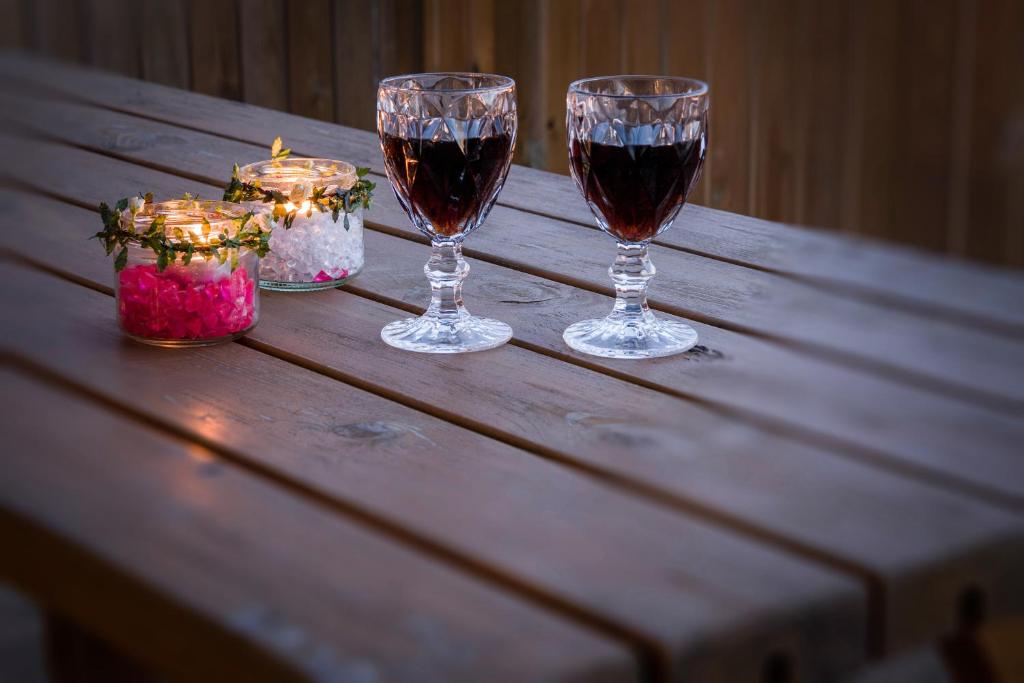 Nápoje v ubytování Bryggjur