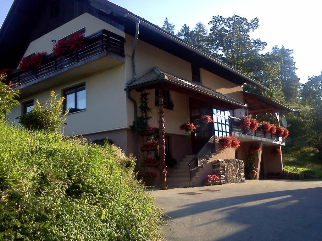 Budova, kde se bed and breakfast nachází