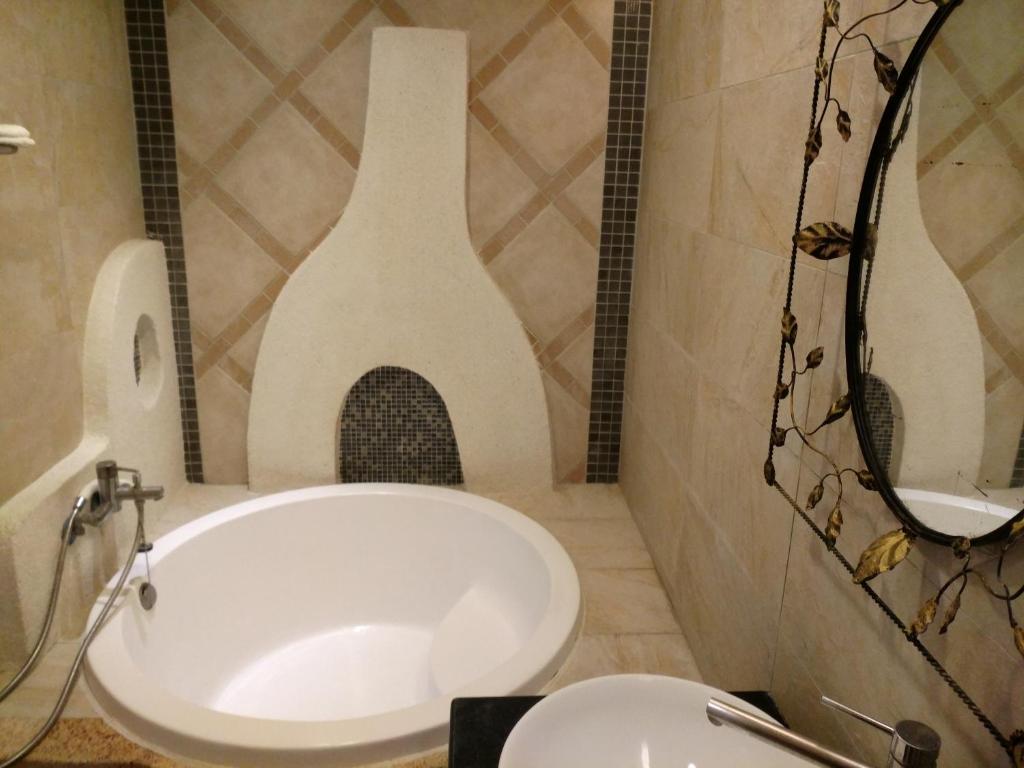 Koupelna v ubytování Hong Ben Hotel