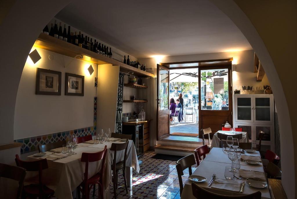 Restaurace v ubytování La Moresca