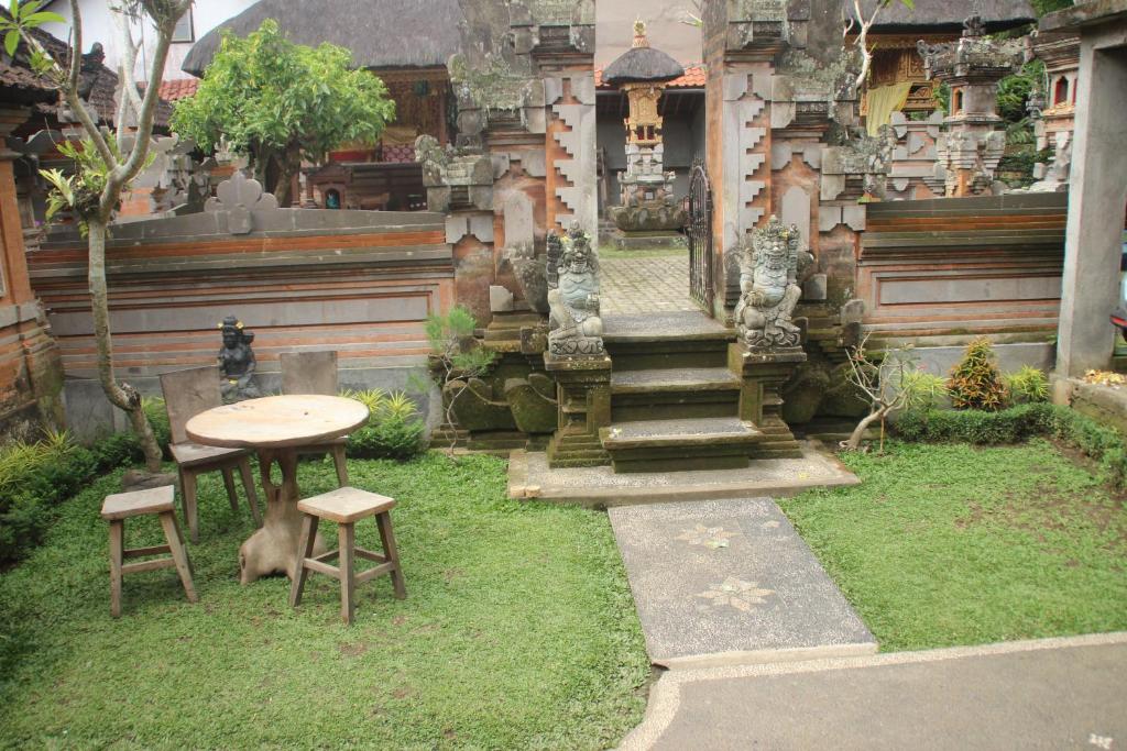 Zahrada ubytování Umah Ubud Guest House