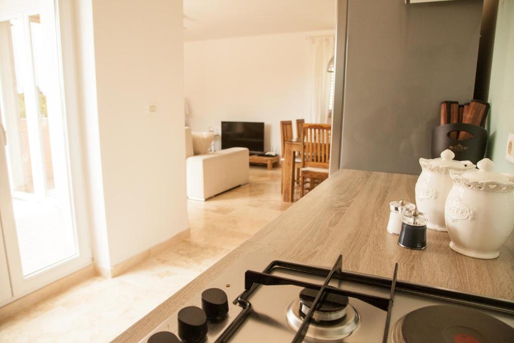 Area soggiorno di Apartment in Villa, near Piran