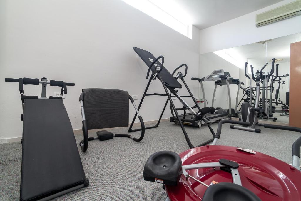 Gimnàs o zona de fitness de Amaryllis Hotel