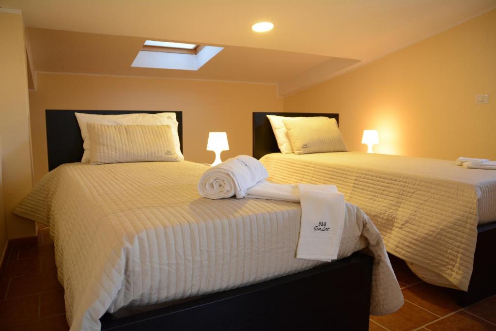 Postel nebo postele na pokoji v ubytování B&B Bonlet