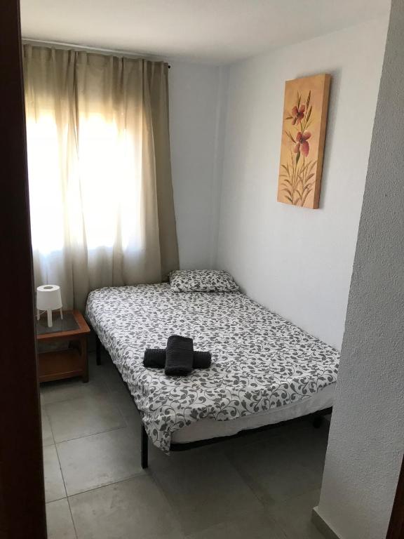 Posteľ alebo postele v izbe v ubytovaní Apartamento Eucalipto