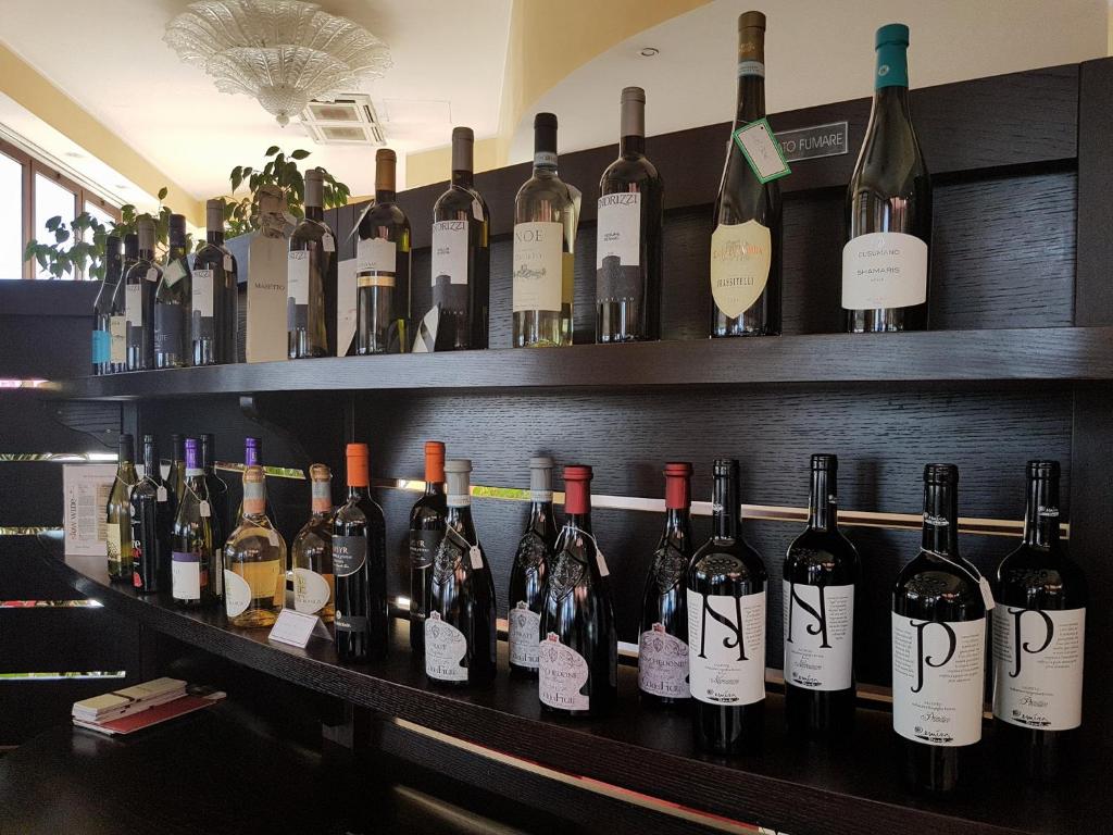 Nápoje v ubytování Hotel La Quercia