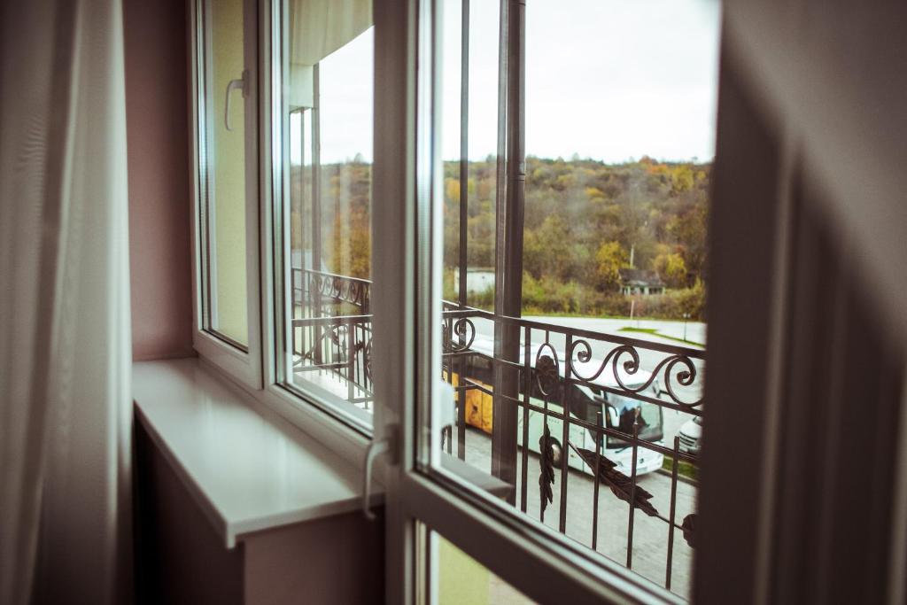 Balkón nebo terasa v ubytování Warszawa Hotel