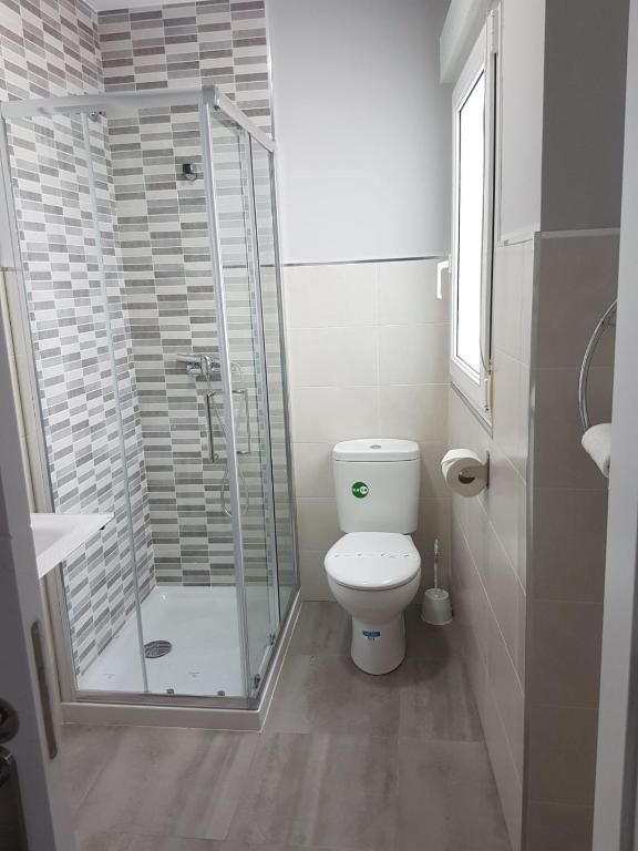 Un baño de Hostal Goyesco Plaza