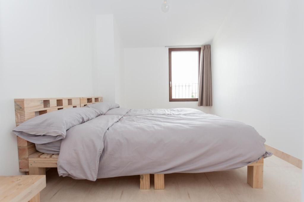 Postel nebo postele na pokoji v ubytování Passivetxea