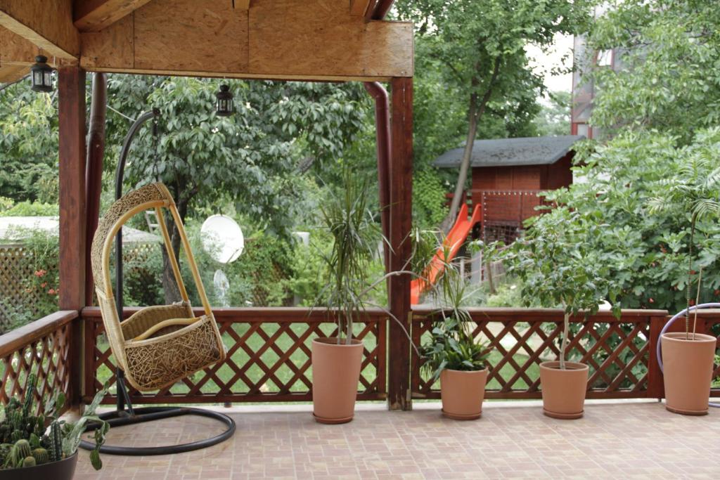 Zahrada ubytování Villa Zorba