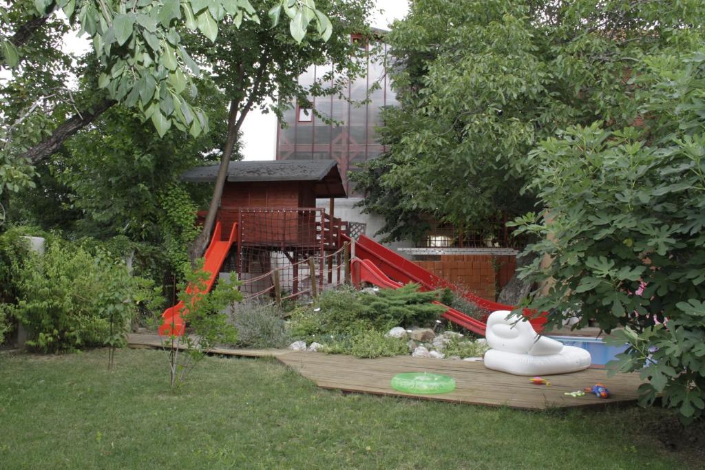 Zahrada ubytování Villa Zorba