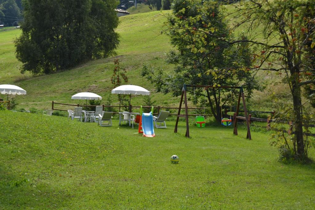 Zahrada ubytování Albergo Cioccarelli