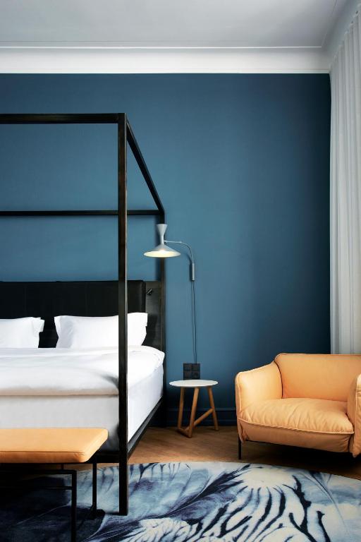 Postel nebo postele na pokoji v ubytování Nobis Hotel Copenhagen, a Member of Design Hotels™