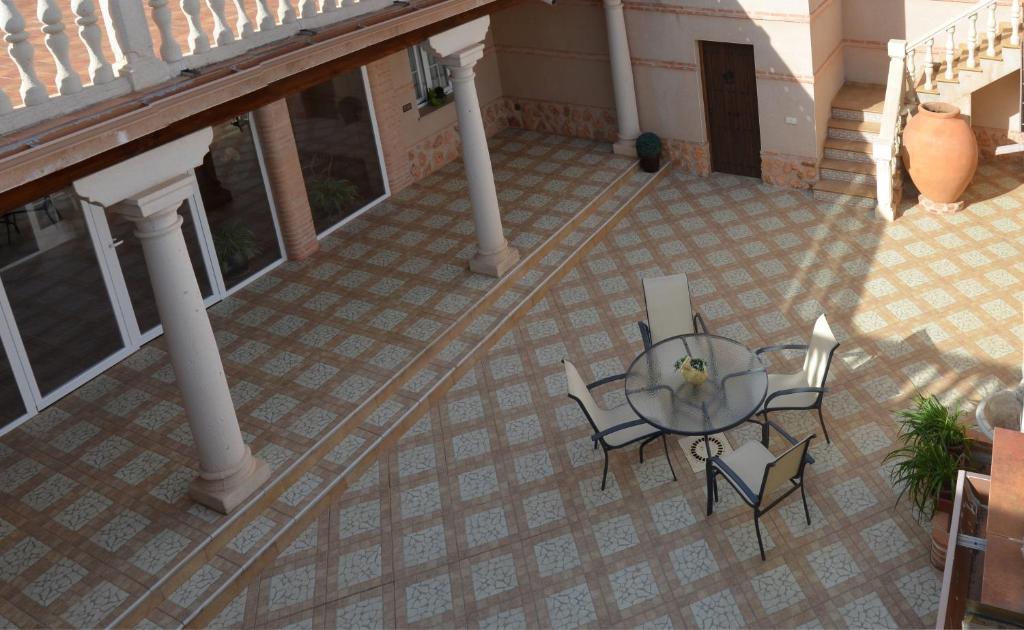 Balkón nebo terasa v ubytování Casa Rural La Toza de Avelino