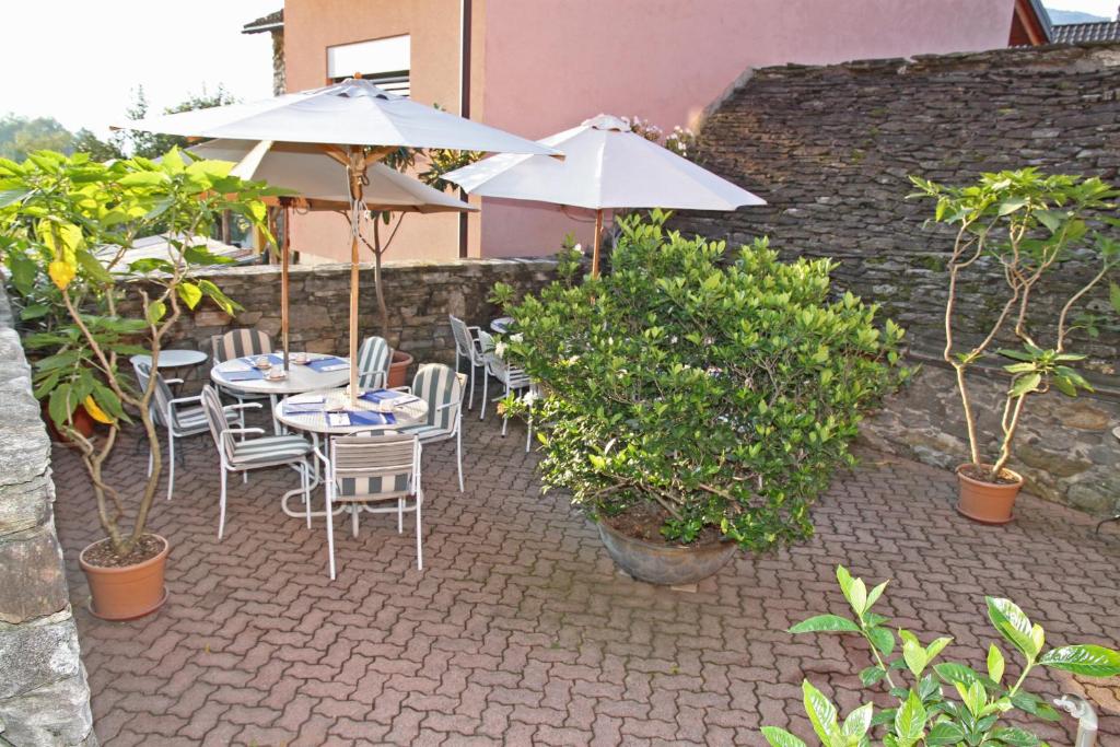 Zahrada ubytování Osteria Locanda Brack