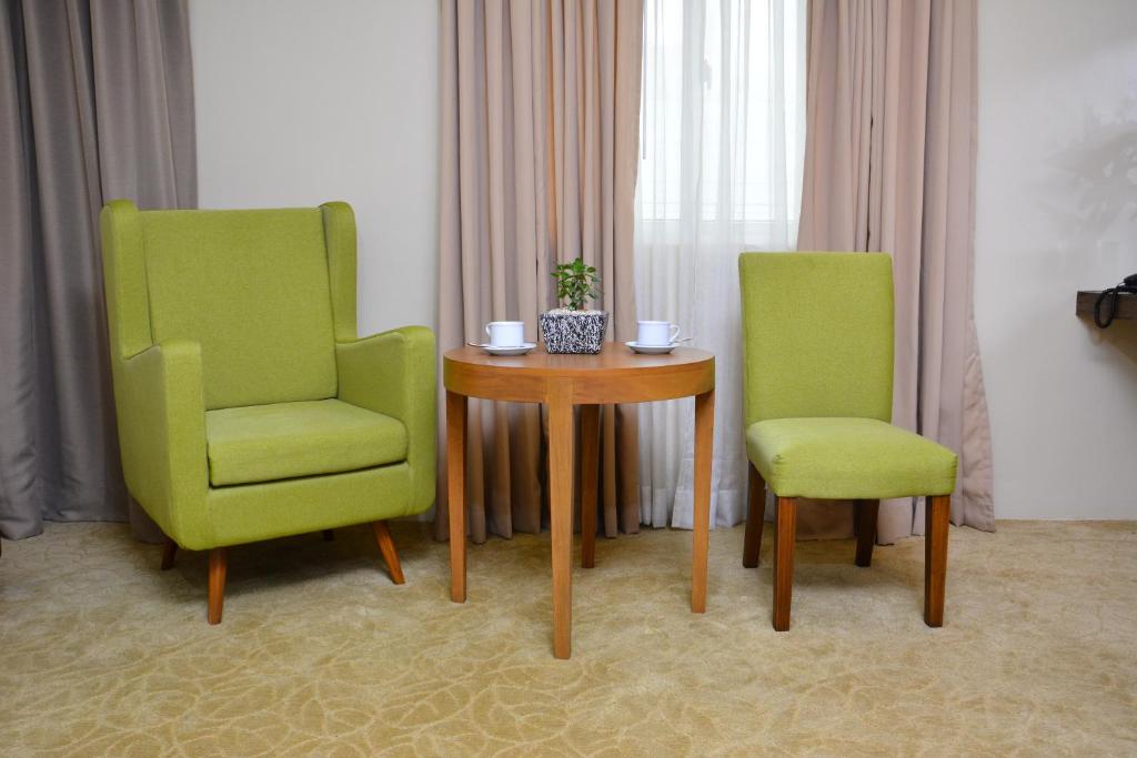 Posezení v ubytování Top Star Hotel
